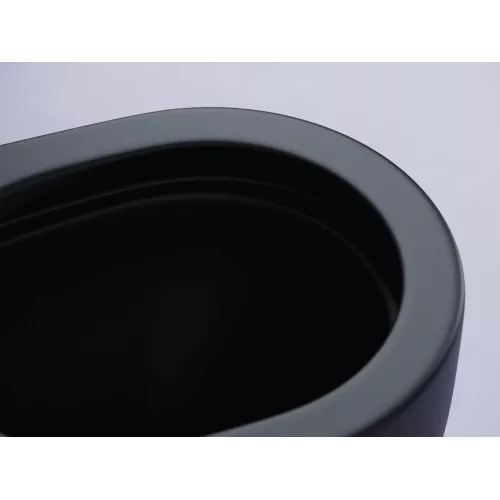 Напольный пристенный унитаз CERAMICANOVA Metropol Rimless, изображение 8