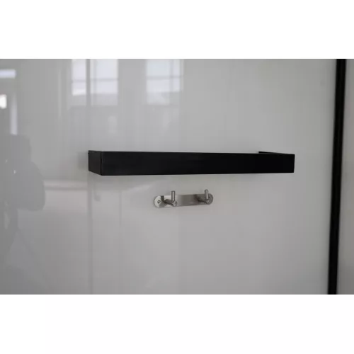 Кабина VIVA101B/VIVA91B душевая Ceruttispa 100x100/90х90, Цвет профиля: Черный, Тип поддона: Низкий, Выбрать размер: 100х100, изображение 8