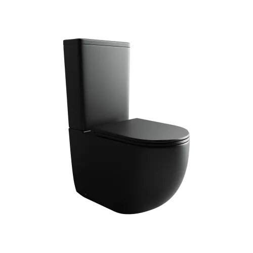 Напольный пристенный унитаз CERAMICANOVA Metropol Rimless, изображение 9