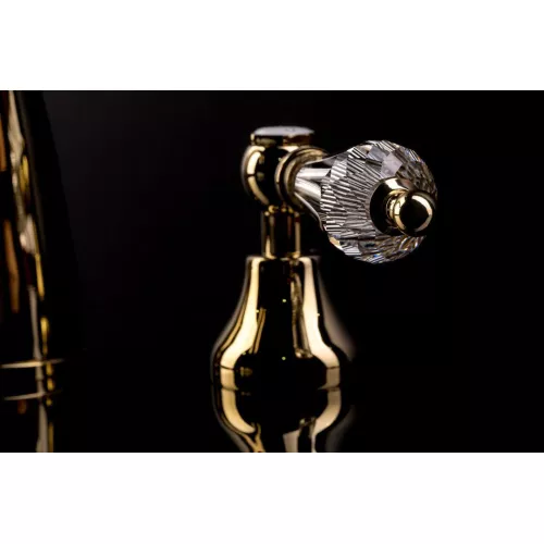 Смеситель для раковины встраиваемый BOHEME Brillante Ripresa 347, Выбрать цвет: Хром/хрусталь, изображение 2