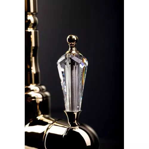 Смеситель для раковины встраиваемый BOHEME Imperiale Ripresa 327, Выбрать цвет: Золото/хрусталь, изображение 3