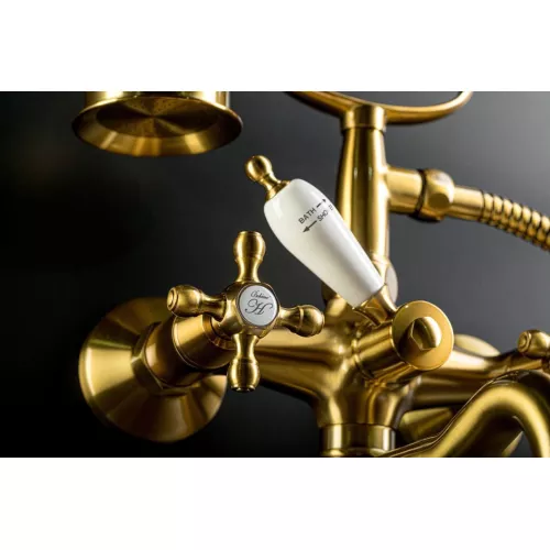 Смеситель для раковины встраиваемый  BOHEME Medici Ripresa 307, Выбрать цвет: Бронза, изображение 3