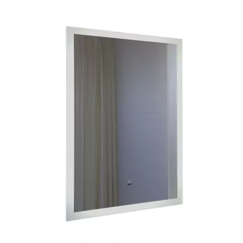 Зеркало для ванной Comforty Эдельвейс 45/55/65  LED-подсветка, бесконтактный сенсор, антизапотевание, Антизапотевание (подогрев зеркала): Есть, Выбрать размер: 55