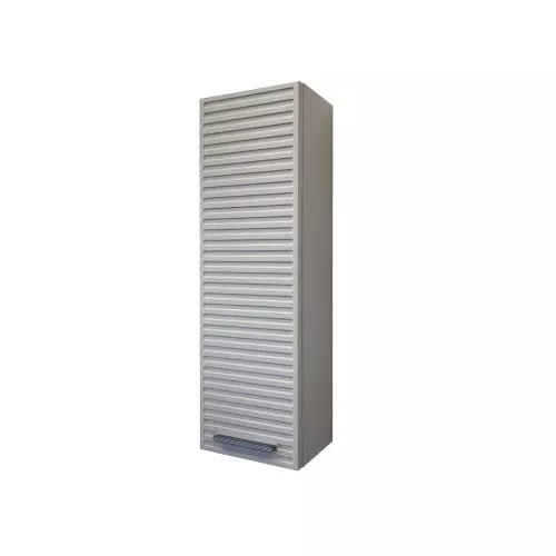 Шкаф подвесной Comforty Касабланка 25 серый шёлк, ручка серый металлик