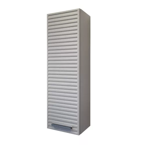 Шкаф подвесной Comforty Касабланка 25 серый шёлк, ручка серый металлик, изображение 2