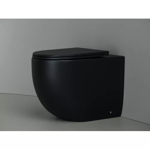 Напольный приставной унитаз CERAMICANOVA Metropol Rimless, изображение 2