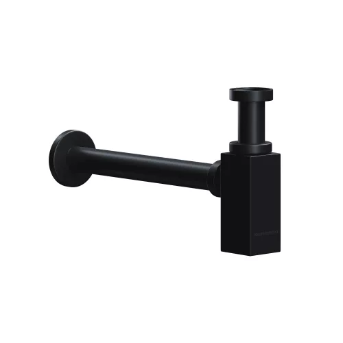 Сифон для раковины CERAMICANOVA, Выбрать цвет: Черный матовый