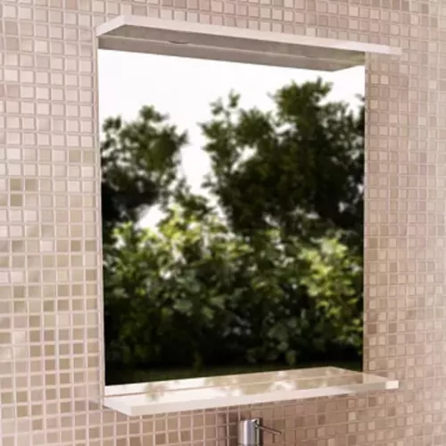 Зеркало Comforty, Выбрать размер: 50, Тип: Зеркало с полкой