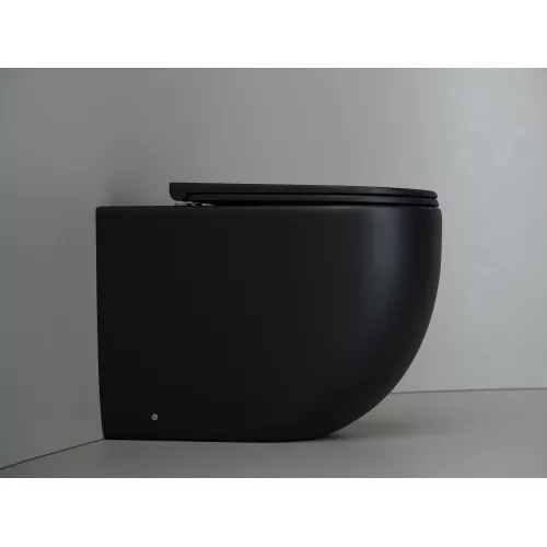 Напольный приставной унитаз CERAMICANOVA Metropol Rimless, изображение 4