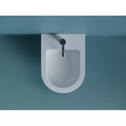 Подвесное биде CERAMICANOVA Uno, Выбрать цвет: Белый, изображение 6