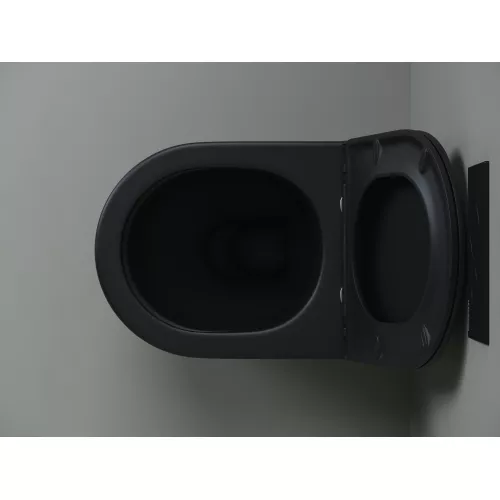 Напольный приставной унитаз CERAMICANOVA Metropol Rimless, изображение 6