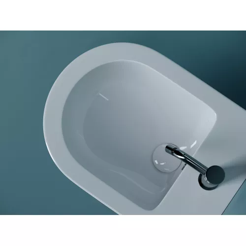 Подвесное биде CERAMICANOVA Uno, Выбрать цвет: Белый, изображение 5