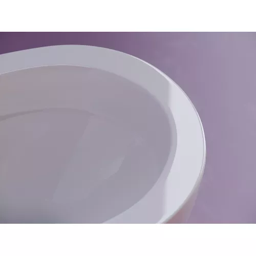 Подвесной унитаз CERAMICANOVA Uno Rimless, Выбрать цвет: Белый, изображение 10