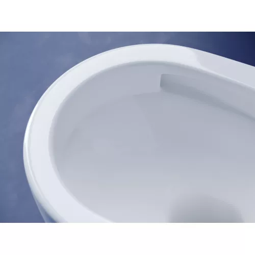 Подвесной унитаз CERAMICANOVA Metropol безободковый, смыв торнадо, Выбрать цвет: Белый, изображение 6