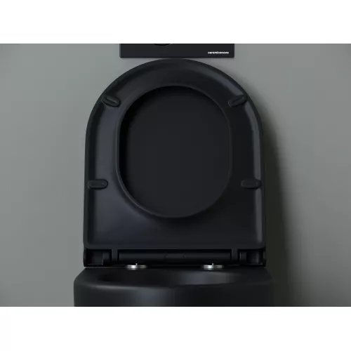 Напольный приставной унитаз CERAMICANOVA Metropol Rimless, изображение 7