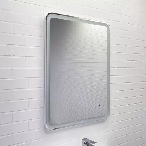 Мебель для ванной: Зеркало для ванной Comforty Лотос-60 LED-подсветка, бесконтактный сенсор 1 в магазине Акватория