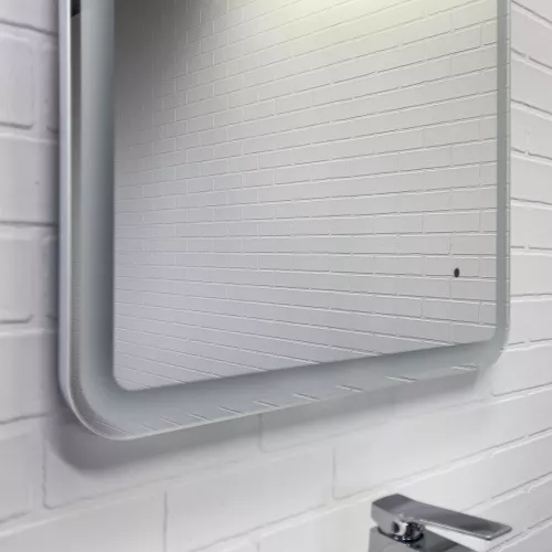 Зеркало для ванной Comforty Лотос-60 LED-подсветка, бесконтактный сенсор, изображение 3