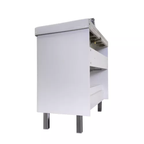 Тумба-умывальник Comforty Танжер-90Н белая матовая с раковиной Comforty 4490, изображение 5