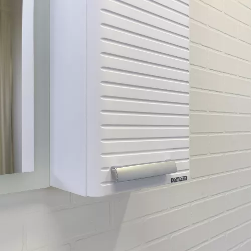 Шкаф подвесной для ванной Comforty Танжер-25 белый матовый, изображение 3