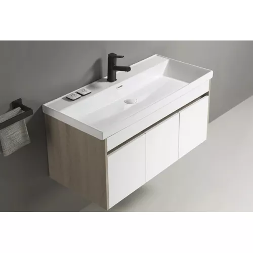 Встраиваемая сверху белая раковина для ванной Gid 5510s, Выбрать цвет: Белый