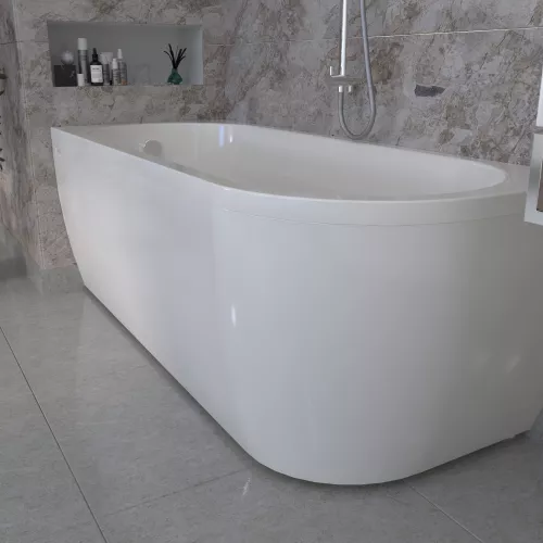 Ванна акриловая Radomir Вальс 3/4 левая/правая, Выбрать размер: 170х70, Ориентация: левая, изображение 7