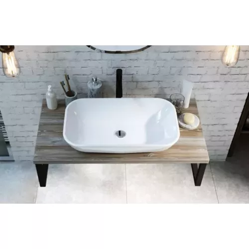 Столешница 1Marka GRUNGE LOFT дуб намибия, Выбрать цвет: Дуб Намибия, Выбрать размер: 100, изображение 2