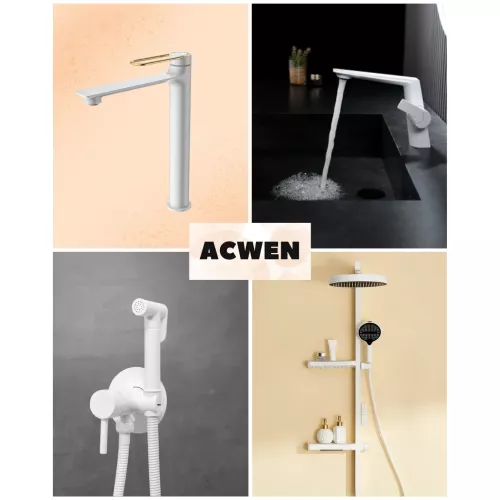 Душ гигиенический ACWEN 82003W белый матовый, Выбрать цвет: Белый матовый, изображение 9