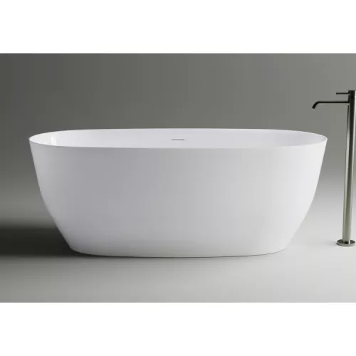 Ванна Astra-Form "Атрия"  из литьевого мрамора  с интегрированным переливом, Выбрать размер: 160х75