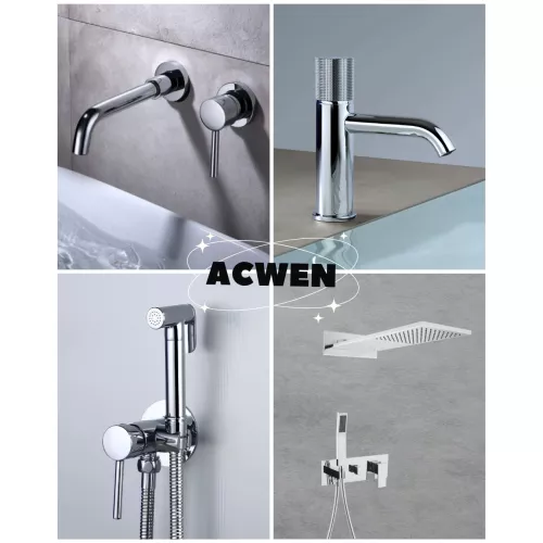 Душ гигиенический ACWEN 82003 хром, Выбрать цвет: Хром, изображение 21