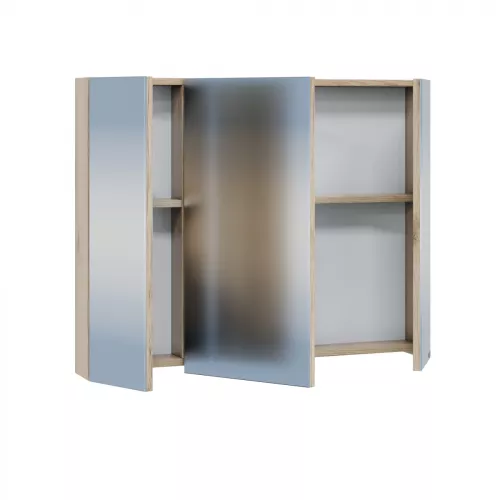 Зеркальный шкаф "Сатурн 80/90" дуб австрийский, Выбрать размер: 80, изображение 2