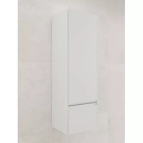 Пенал подвесной  Style line "ЛИМА" 36,  1 ящик, PLUS, эмаль, белый матовый, Выбрать цвет: Белый матовый, Выбрать размер: 36, изображение 2