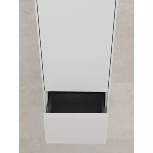 Пенал подвесной  Style line "ЛИМА" 36,  1 ящик, PLUS, эмаль, белый матовый, Выбрать цвет: Белый матовый, Выбрать размер: 36, изображение 4