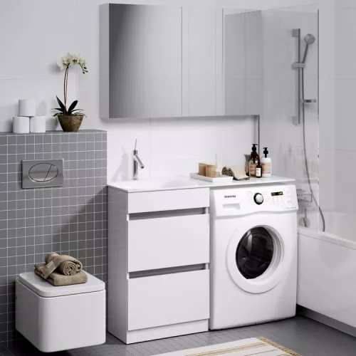 Тумба напольная с умывальником AQWELLA Forma 115, изображение 5