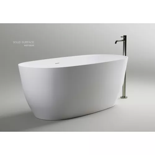 Ванна Astra-Form "Атрия"  из литьевого мрамора  с интегрированным переливом, Выбрать размер: 160х75, изображение 4