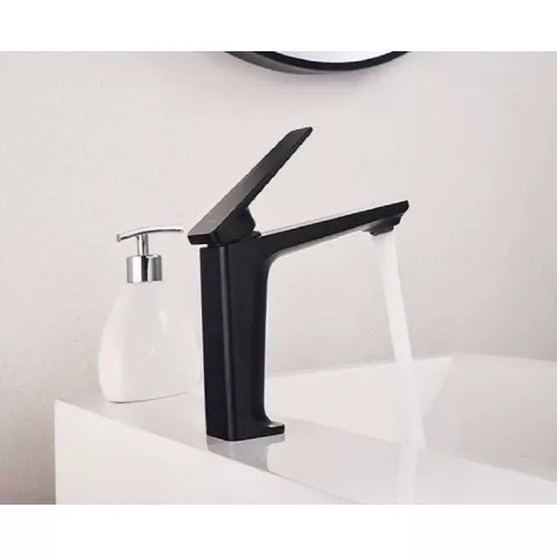 Смеситель для раковины ACWEN 81131B черный матовый, изображение 4