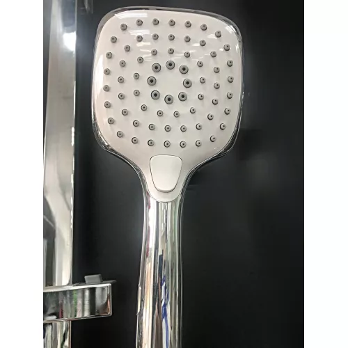 Душевая стойка ACWEN  1901A с изливом, хром, Выбрать цвет: глянцевый хром, изображение 7