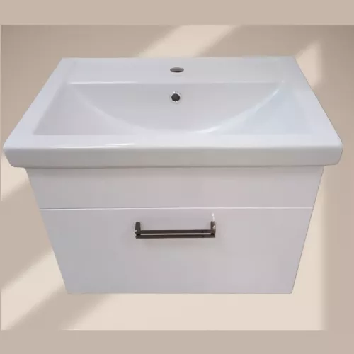 Тумба подвесная АCWEN АЛЕКСИ 60 с раковиной, изображение 5