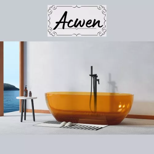 Смеситель напольный ACWEN 22100MB матовый черный, изображение 2