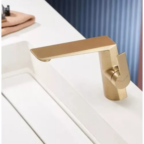 Смеситель для раковины ACWEN BN61C матовое золото, Выбрать цвет: Золото матовое, изображение 2