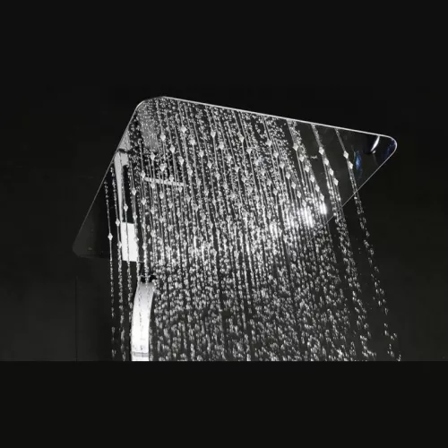 Душевая стойка ACWEN  1901A с изливом, хром, Выбрать цвет: глянцевый хром, изображение 5