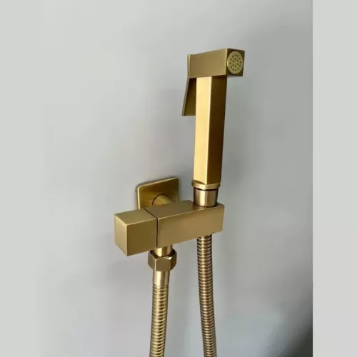 Душ гигиенический ACWEN 82009BG золото, Выбрать цвет: Матовое золото, изображение 9
