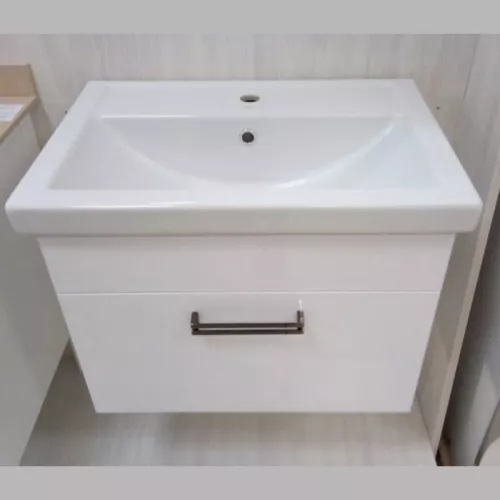 Тумба подвесная АCWEN АЛЕКСИ 60 с раковиной, изображение 6