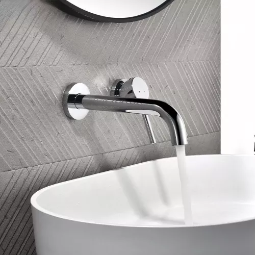 Смеситель для раковины скрытого монтажа ACWEN 6605A хром, Выбрать цвет: Хром, изображение 13