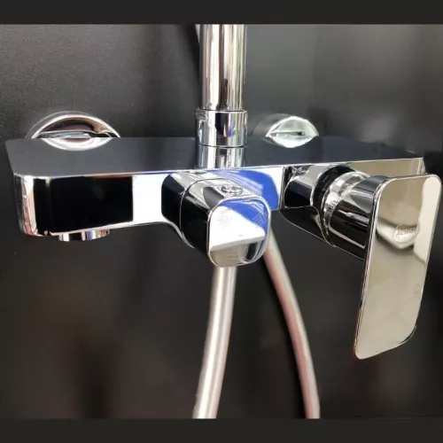 Душевая стойка ACWEN 1916A хром, изображение 3