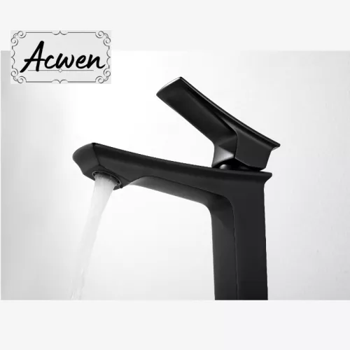 Смеситель для раковины ACWEN PE-11100MB черный матовый, Выбрать цвет:  черный матовый, изображение 2