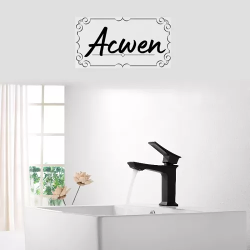 Смеситель для раковины ACWEN PE-11100MB черный матовый, Выбрать цвет:  черный матовый, изображение 5