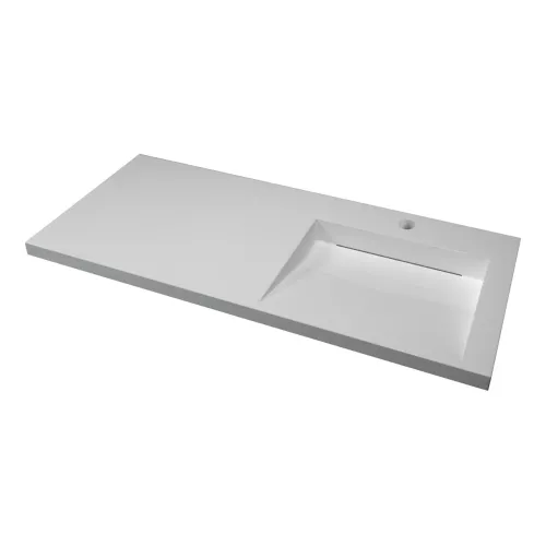 Раковина над стиральной машиной  ESTETUS ЛЕОН 1200*549 правая/левая, Ориентация: правая