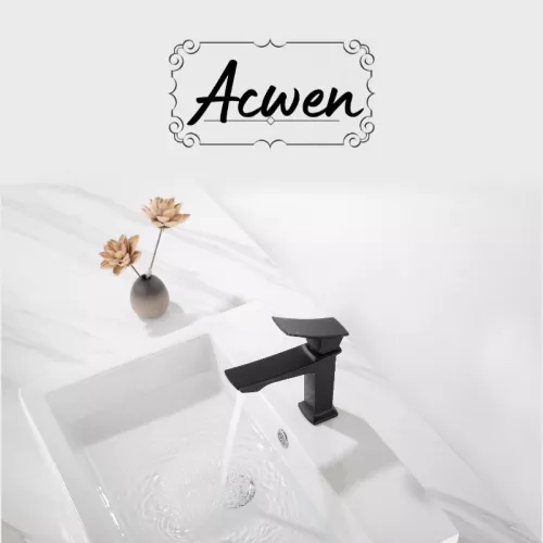 Смеситель для раковины ACWEN PE-11100MB черный матовый, Выбрать цвет:  черный матовый, изображение 6