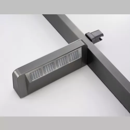 Душевая стойка ACWEN BN 28D графит, Выбрать цвет: Графит, изображение 15