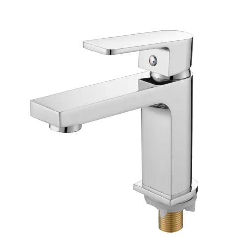 Смеситель для раковины ACWEN FT810021  хром на 1 воду, Выбрать цвет: Хром, изображение 2